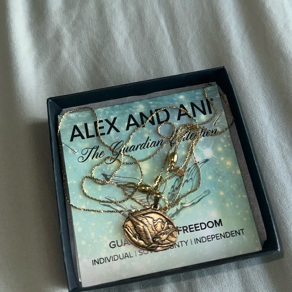 Alex & Ani - Guardian Collection - gold necklace